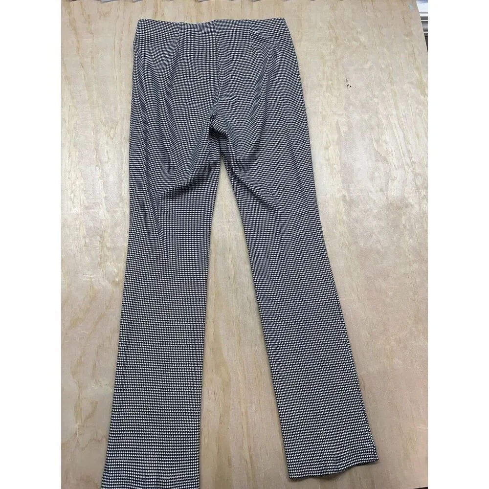 Chicos Elastic Waist Pants Houndstooth‎ Size 00 Regular (size XS) (29) Rayon